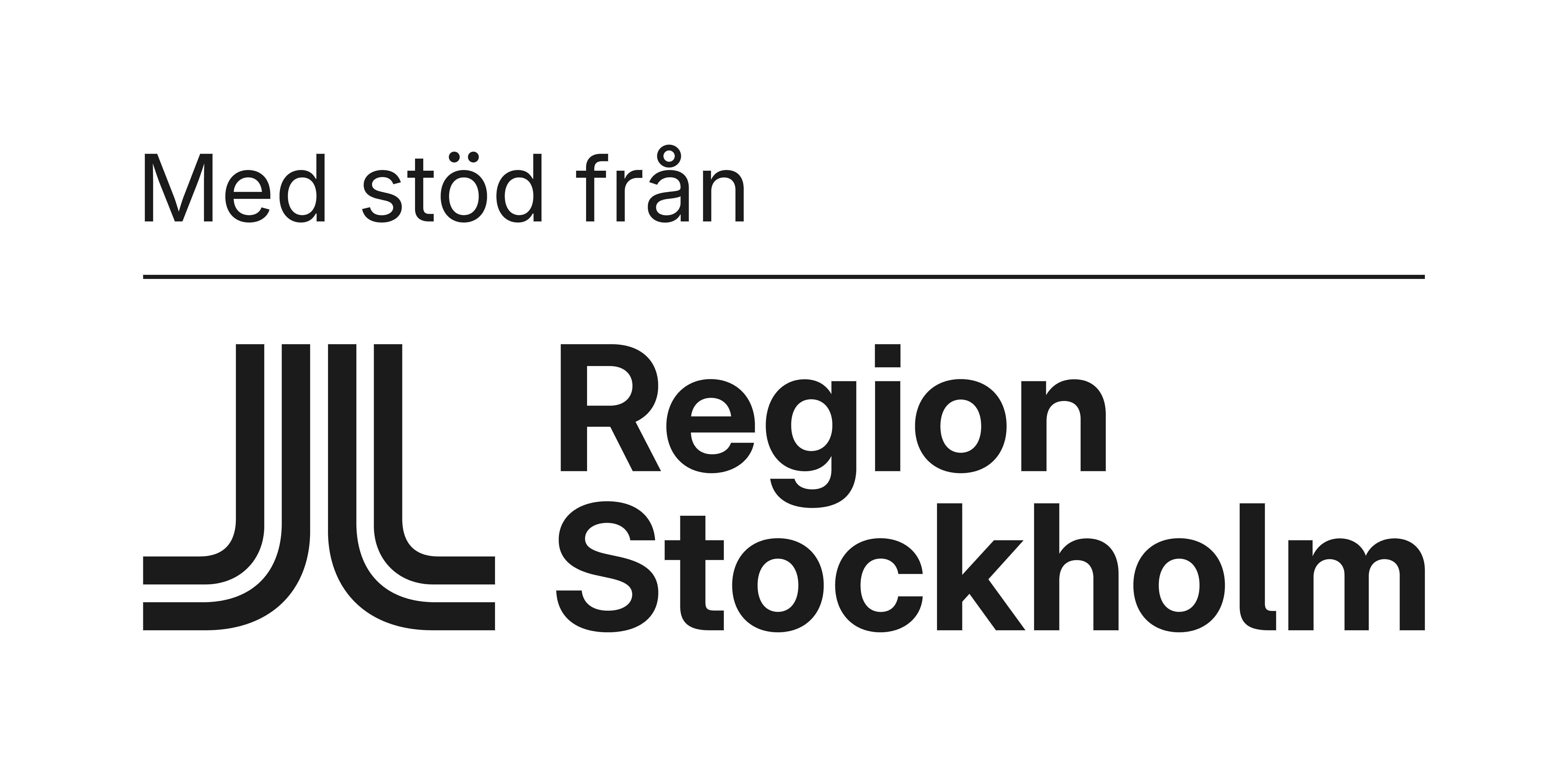Med stöd från Region Stockholm